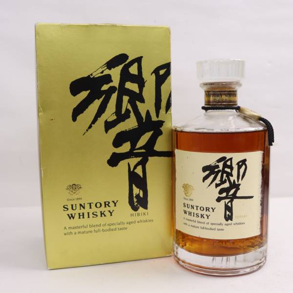 響 サントリー 700ml ウイスキー SUNTORY 旧ボトル 43% 43度 1円～ 箱無し 響17年 Yahoo!オークション - 「響 43％ 700mlの通販