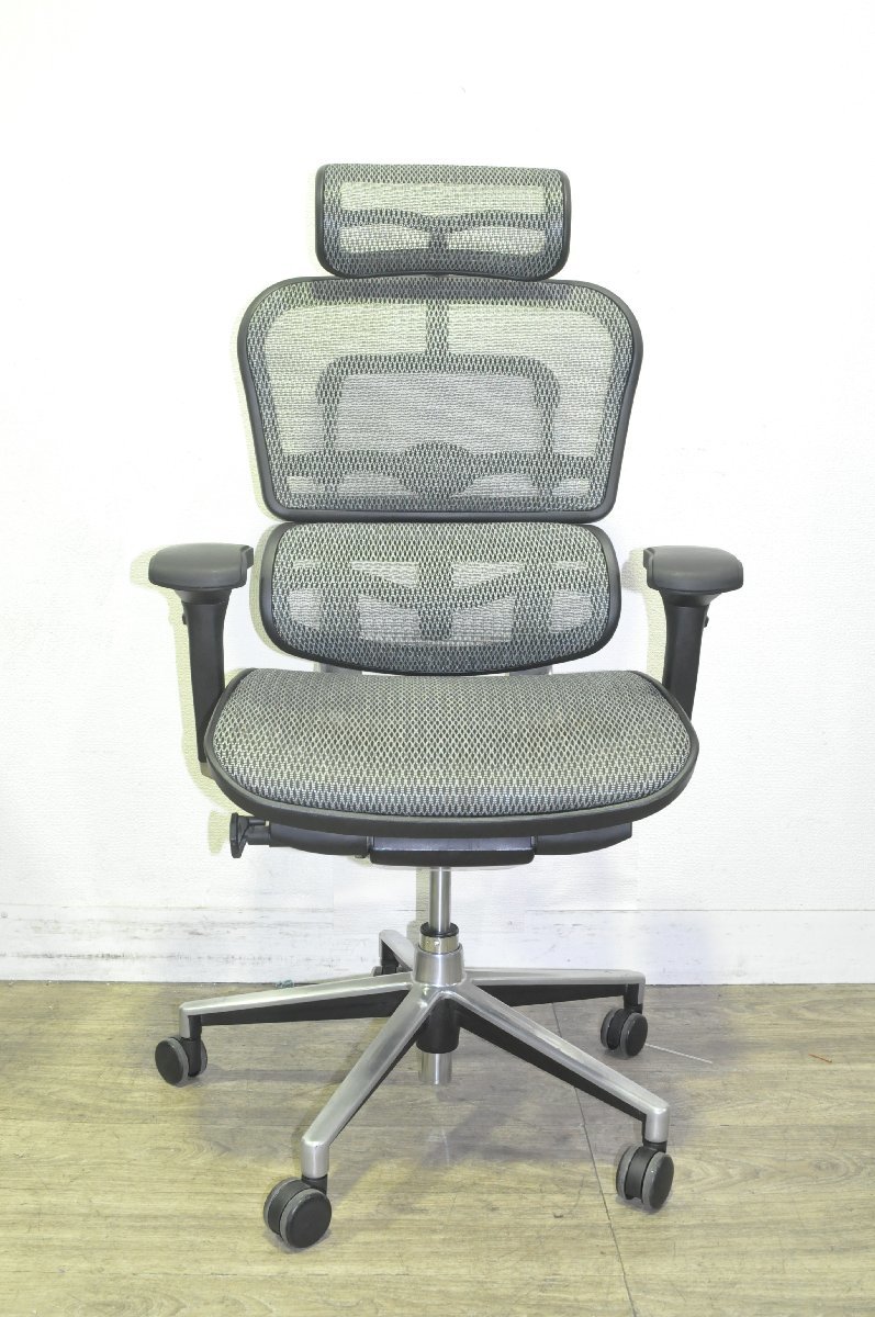 埼玉発　エルゴヒューマンプロ　オフィスチェア　ベーシック　KM-10　MM　SK