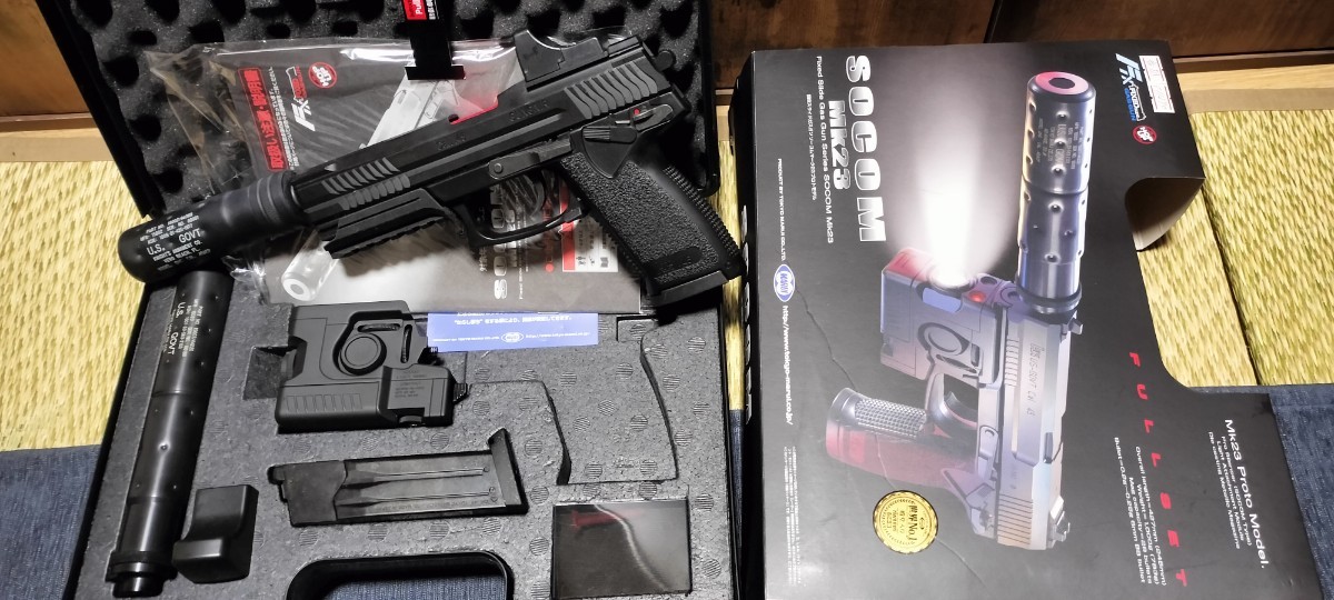 東京マルイ SOCOM Mk23 音凪カスタム 固定スライド ガスガン マイクロ