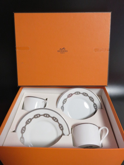エルメス シェーヌダンクル HERMES キッチン・食器 カップ＆ソーサー2