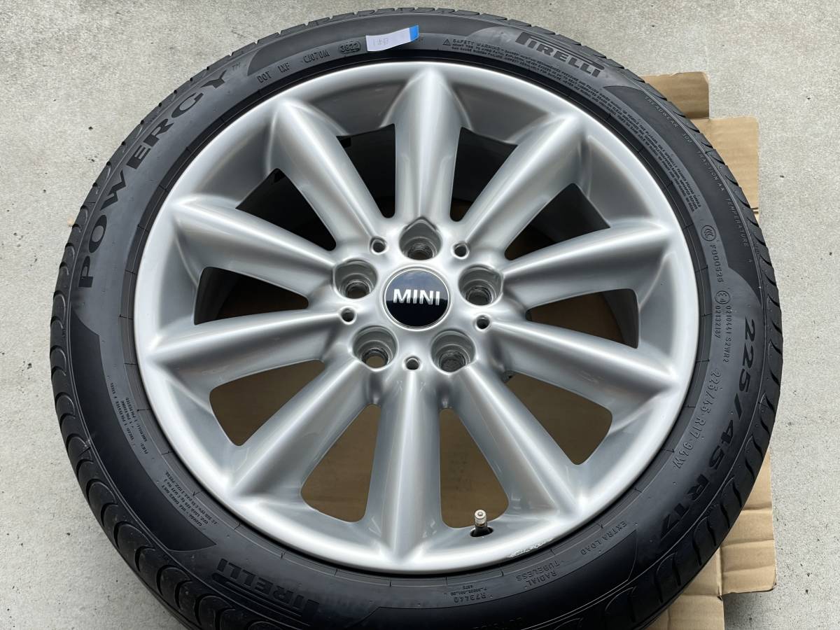 4本 MINI ミニクラブマン F54 純正 17インチ ホイール 7.5J +54 5H
