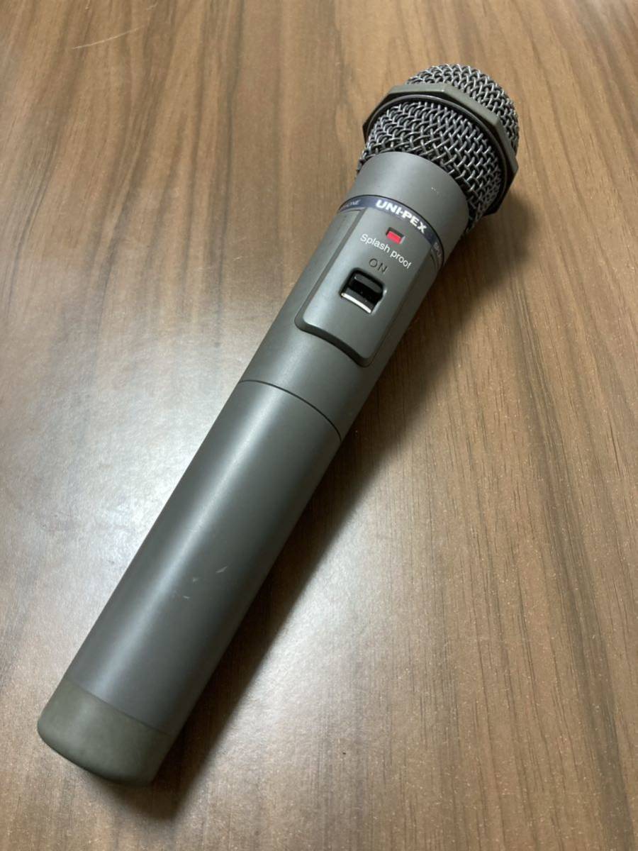 UNI-PEX ワイヤレスマイク 送信機　WM8400 中古品