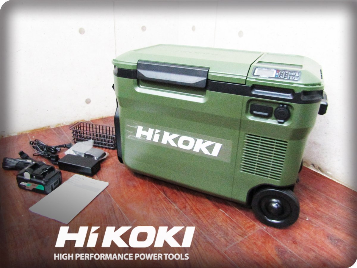 □展示品□HiKOKI/ハイコーキ□18V コードレス冷温庫□25L□DC 14.4 
