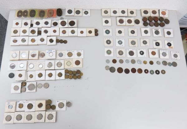 A016★古銭 まとめ 中国/台湾/香港/韓国/日本etc. 乾隆通宝/嘉慶通宝/道光通宝/天保通宝/文久永宝/光緒通宝etc. 494枚 総重量約3kg★09