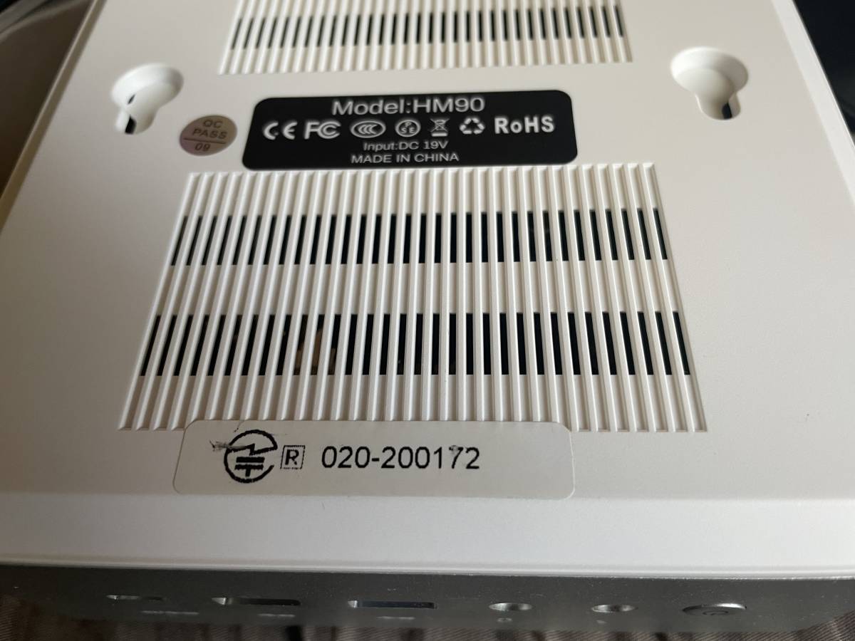 中古 MINISFORUM HM90 小型デスクトップパソコン Ryzen 9 4900H 
