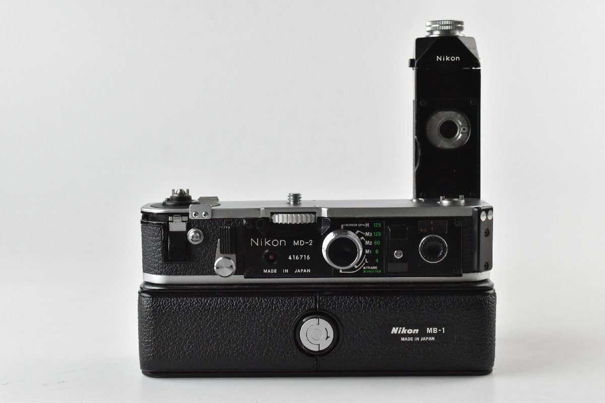 ニコンF2用 モータードライブ MD-2 MB-1 Nikon F2 ニコン MB-1 MD