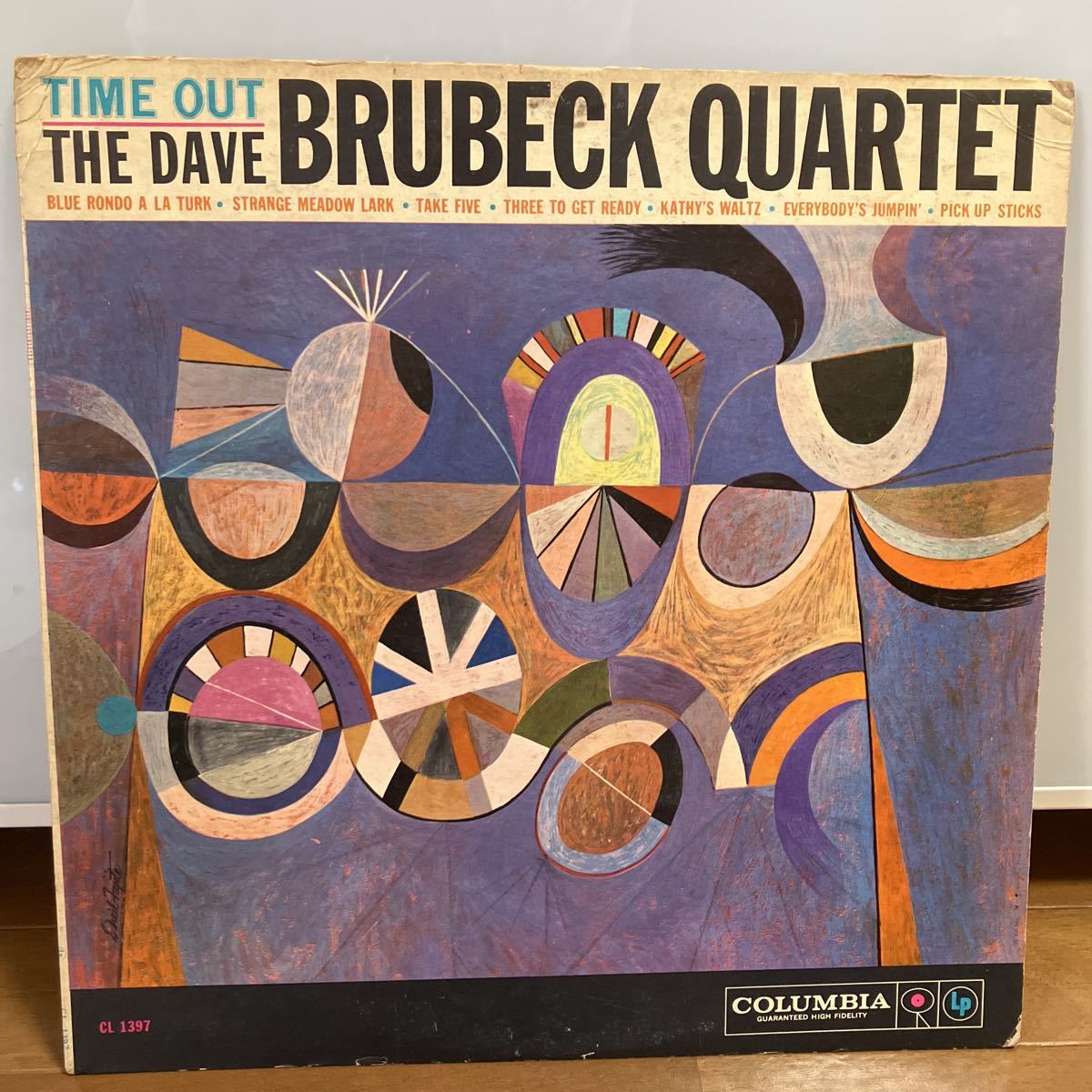 ★BLUE NOTEレアグルーヴ、サバービア★名盤ＬP４枚セット LP】☆名盤 デイブ・ブルーベック・カルテット / DAVE BRUBECK QUARTET