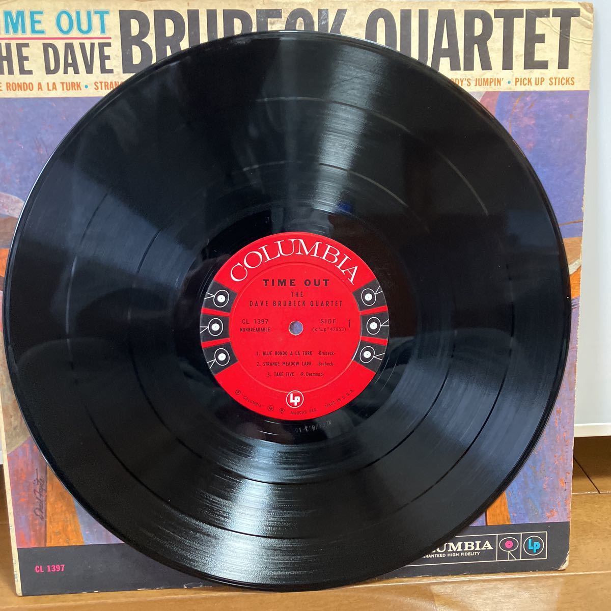 LP】☆名盤 デイブ・ブルーベック・カルテット / DAVE BRUBECK QUARTET