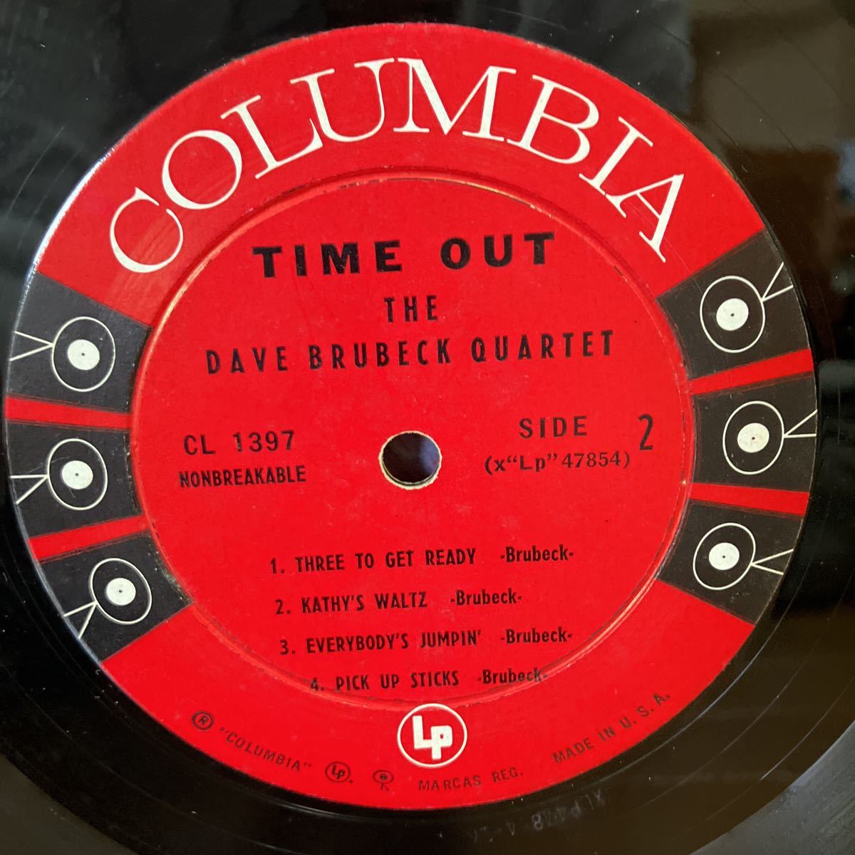 LP】☆名盤 デイブ・ブルーベック・カルテット / DAVE BRUBECK QUARTET