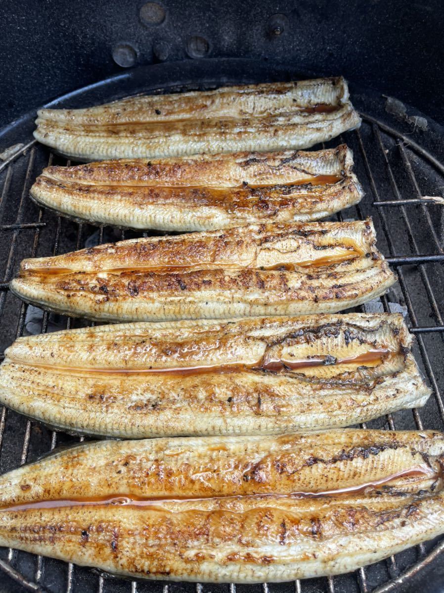 特大鰻］［国産うなぎ］［特大6尾］三河一色産鰻炭焼き