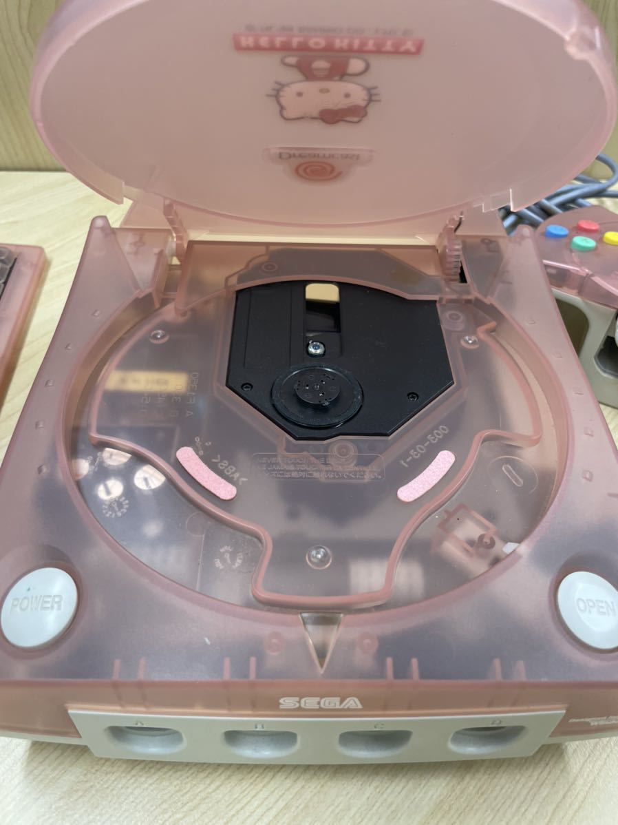 X92）SEGA HKT-3000 ドリームキャスト 本体 ハローキティ 本体