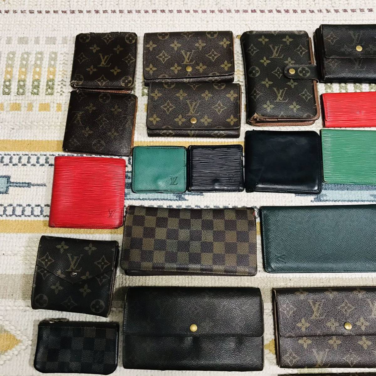 1円 LOUIS VUITTON ルイヴィトン まとめ売り 40点セット 財布 長財布 