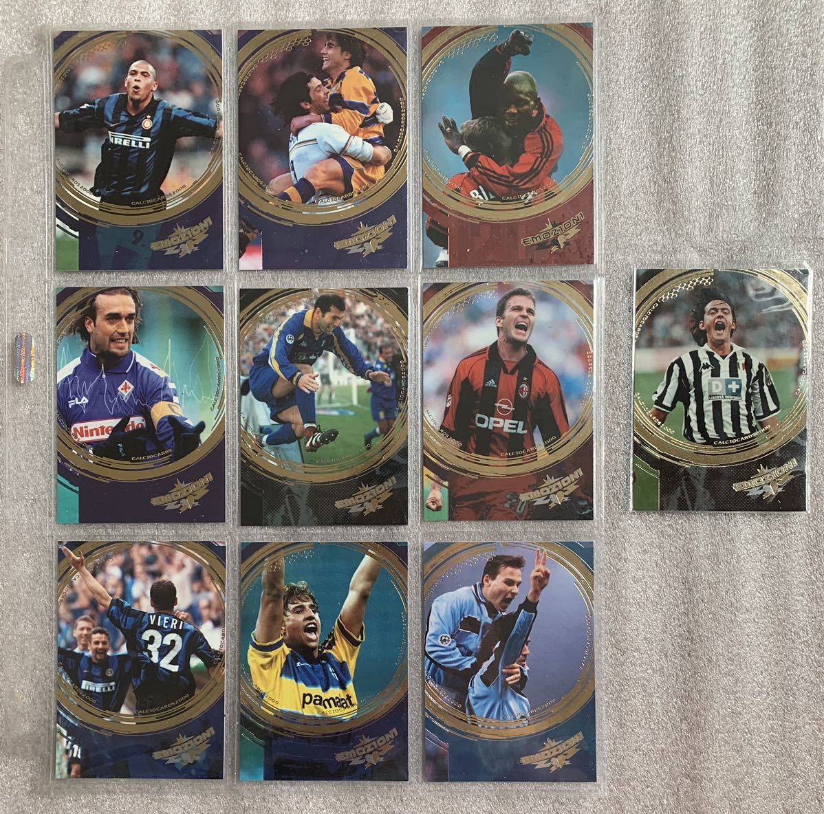高品質，品質保証 鬼レア コンプ Calcio 2000 Emozioni Limited E10/10 限定 インサート パラレル レア サッカーカード まとめ売り(シングルカード)｜売買されたオークション情報、yahooの商品情報をアーカイブ公開 - オ シングルカード