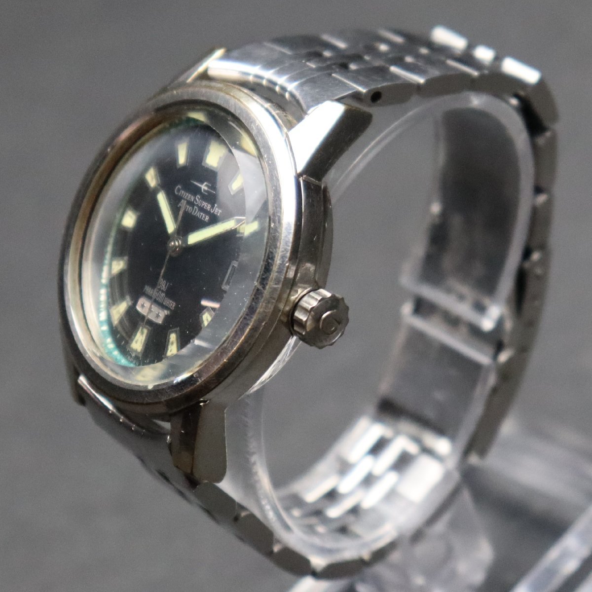 OH済み希少シチズンスーパージェットオートデーター39石
