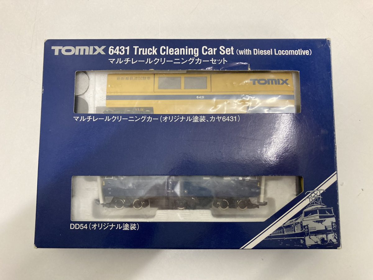 TOMIX 6431 マルチレールクリーニングカーセット カヤ6431 DD54