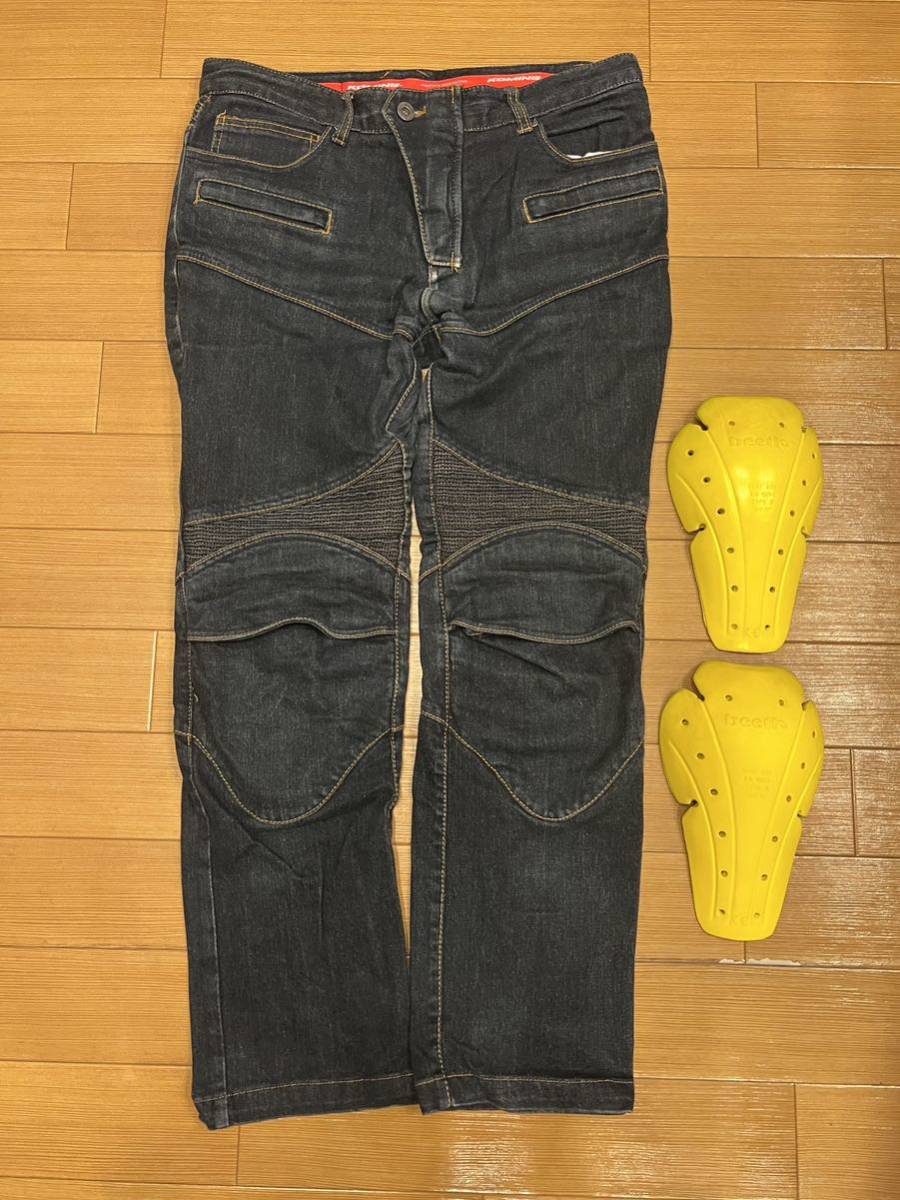 KOMINE コミネ ライディングパンツ DENIM 