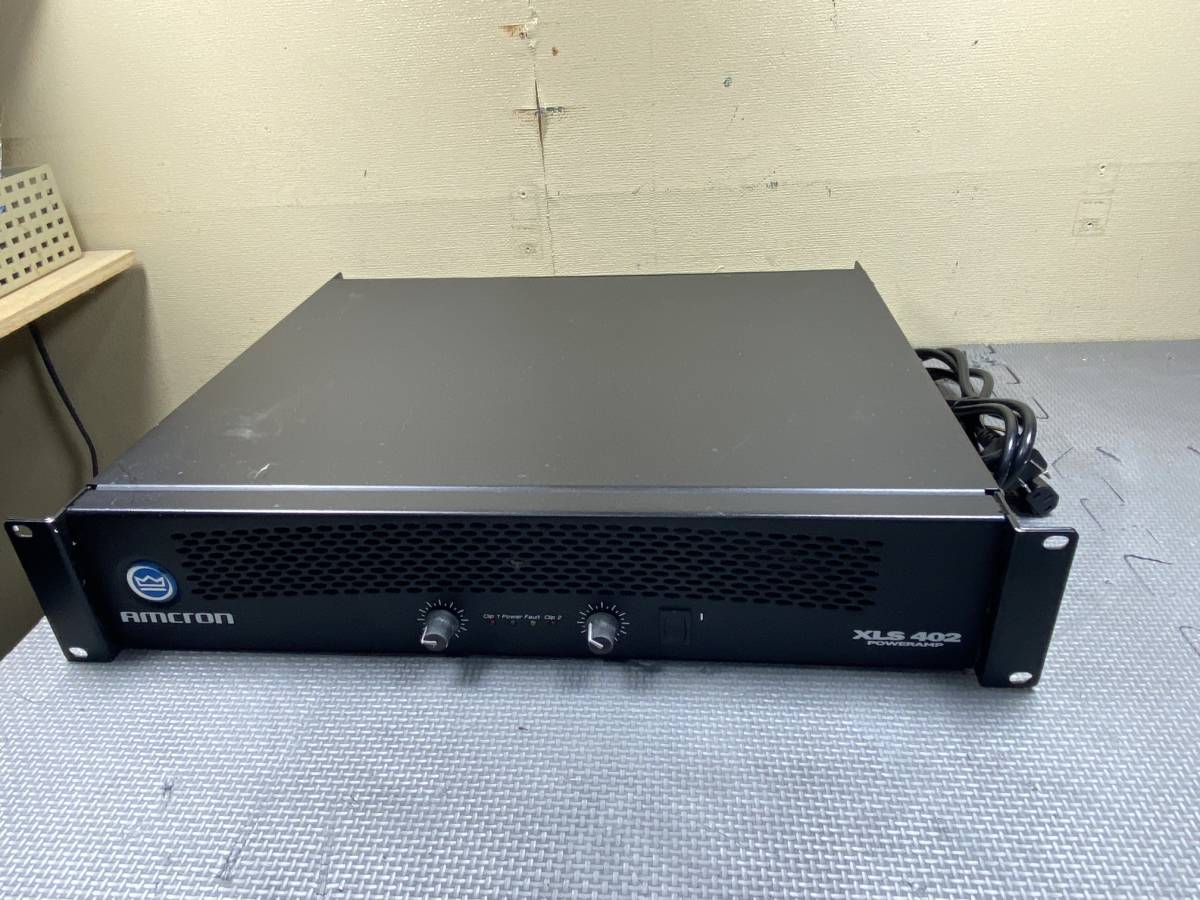 AMCRON アムクロンパワーアンプ XLS-402 Yahoo!オークション -「amcron