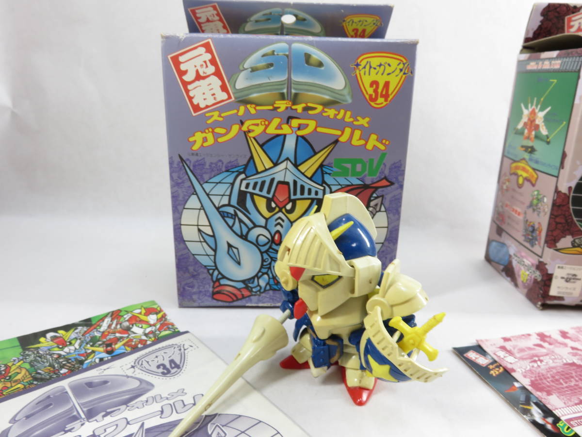 元祖 SD ガンダム ナイトガンダム ザウエルアールジャジャ 2体 | 34 67