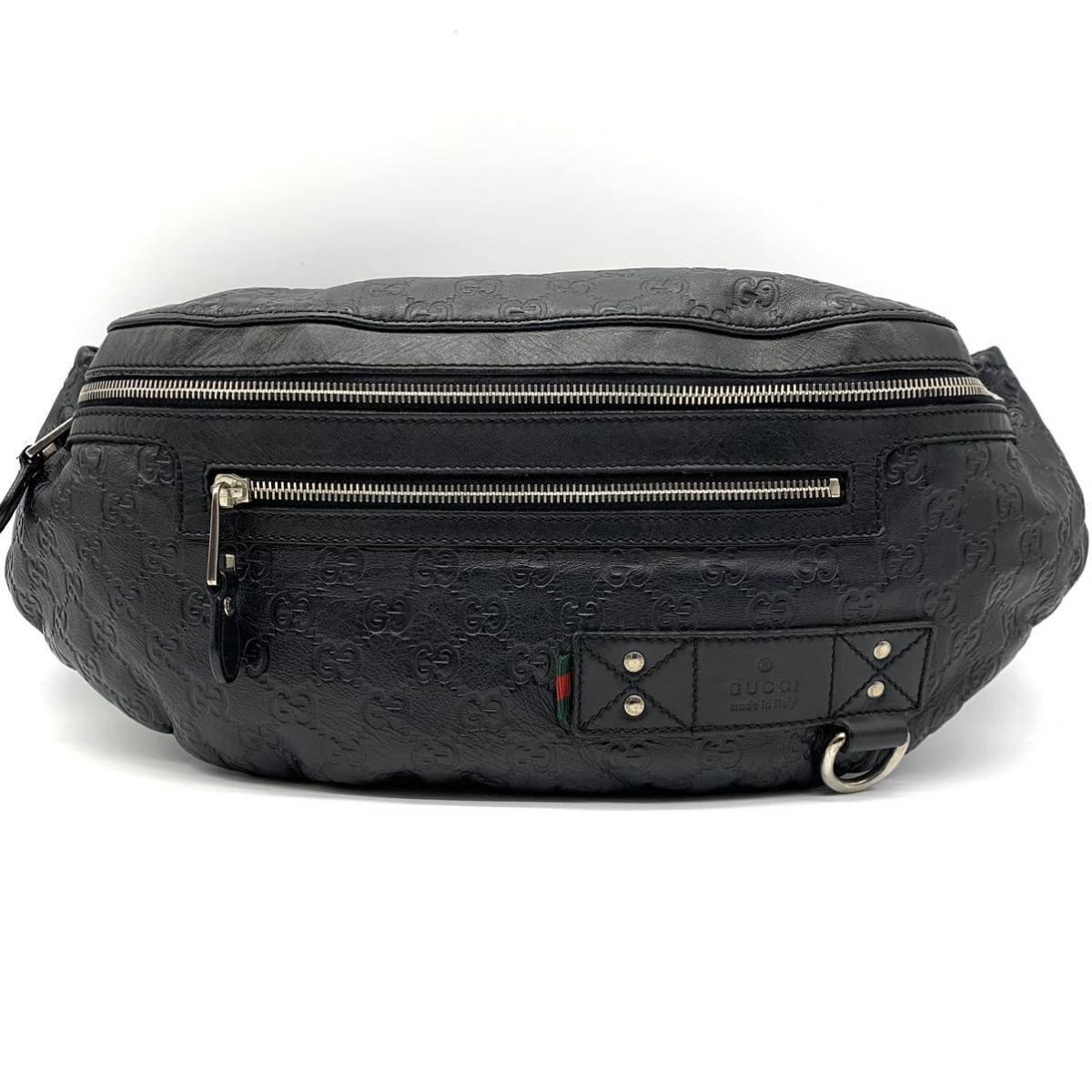 1円○極美品/定価32万○GUCCI グッチ ウエストポーチ ボディバッグ  