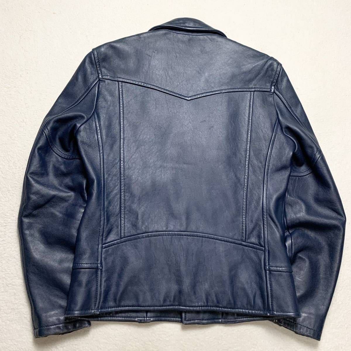 希少L ジャックローズ【極上のラムレザー】JACKROSE ライダース 