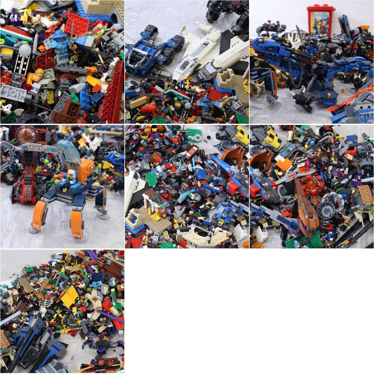 ☆大量セット25kg分！LEGO レゴブロックまとめ売り☆車 飛行機 