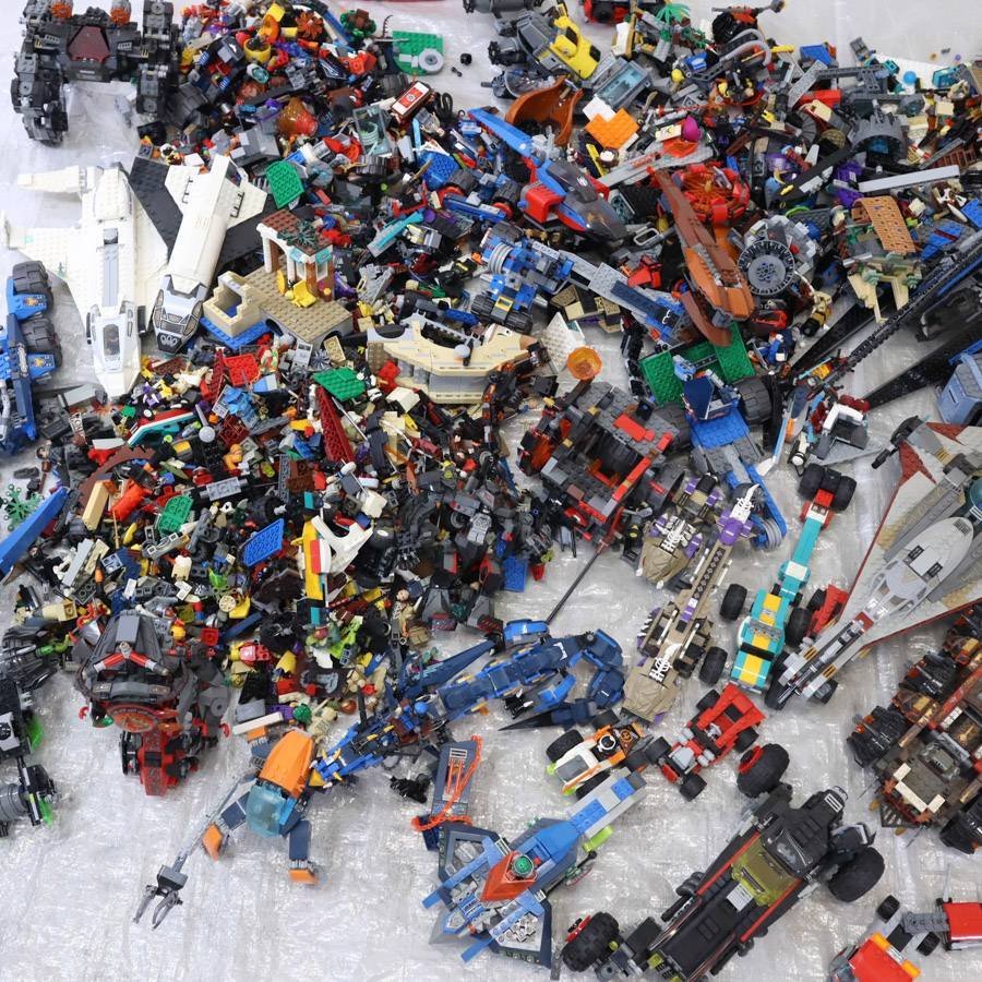 ☆大量セット25kg分！LEGO レゴブロックまとめ売り☆車 飛行機 