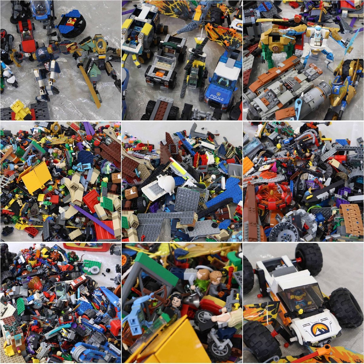 ☆大量セット25kg分！LEGO レゴブロックまとめ売り☆車 飛行機 