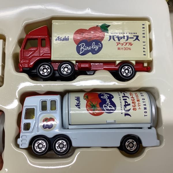1円〜 トミカ Qoo クー&フレンズ ドリンクカーセット アサヒ