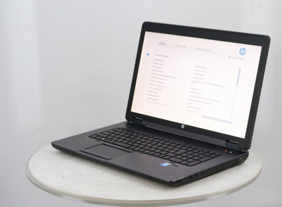 hp ZBook 17 G2 -　Core i7 4810MQ 2.80GHz 32GB 480GB SSD 他■現状品