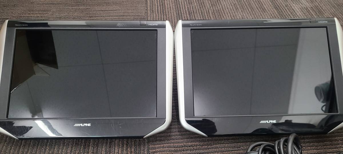 10.1型WXGAヘッドレスト取付け型リアビジョン2台パックSXH10ST
