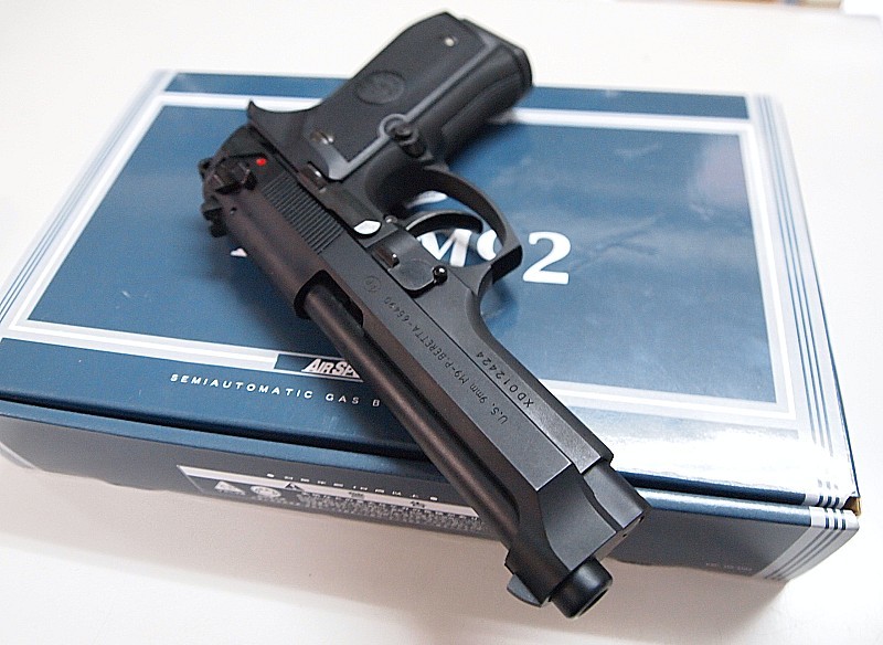 KSC GAS-BLK P.BERETTA U.S. M9 SYSTEM7 HW/ベレッタ 米軍 M92