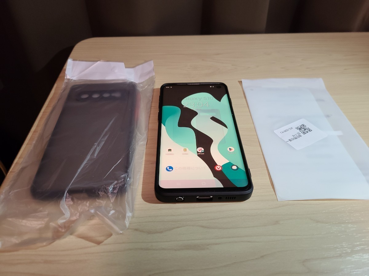 galaxy s10 中古 画面焼け lineage os ケース2つ フィルム付属