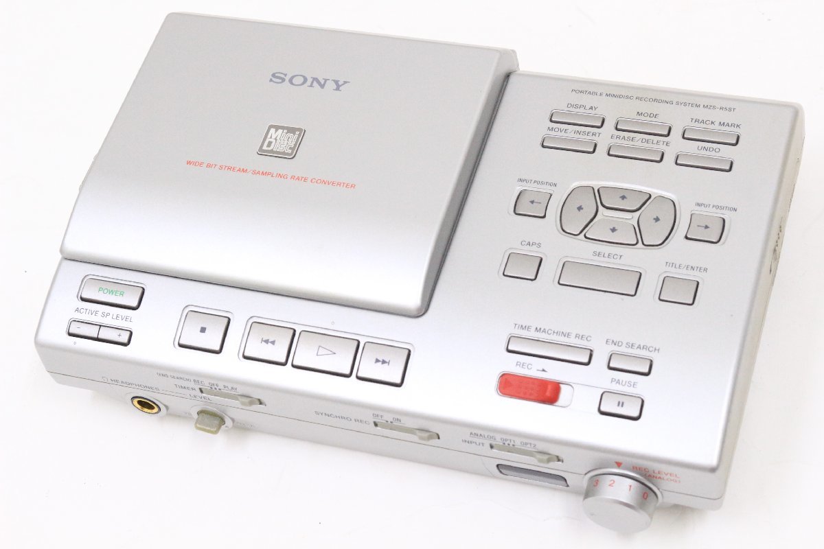 SONY/ソニー ＊ [MZ-R5ST] ポータブルミニディスクレコーダー MD