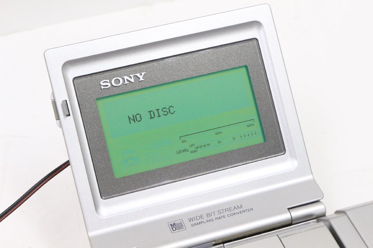 SONY/ソニー ＊ [MZ-R5ST] ポータブルミニディスクレコーダー MD