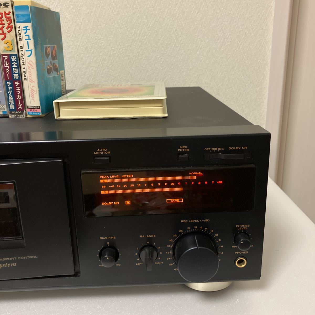 【動作確認済・双声道再生OK】TEAC V-3000 3ヘッド カセットデッキ オーディオ機器 【動作確認済・双声道再生OK】TEAC V-3000 3ヘッド