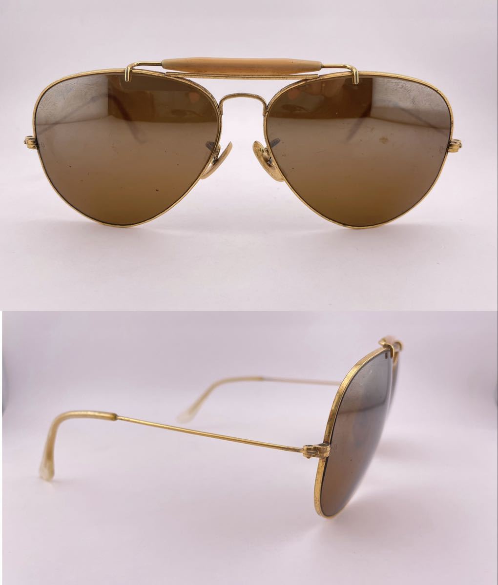 Qa97 レイバン AVIATOR , Outdoor Man ボシュロム製 ビンテージ