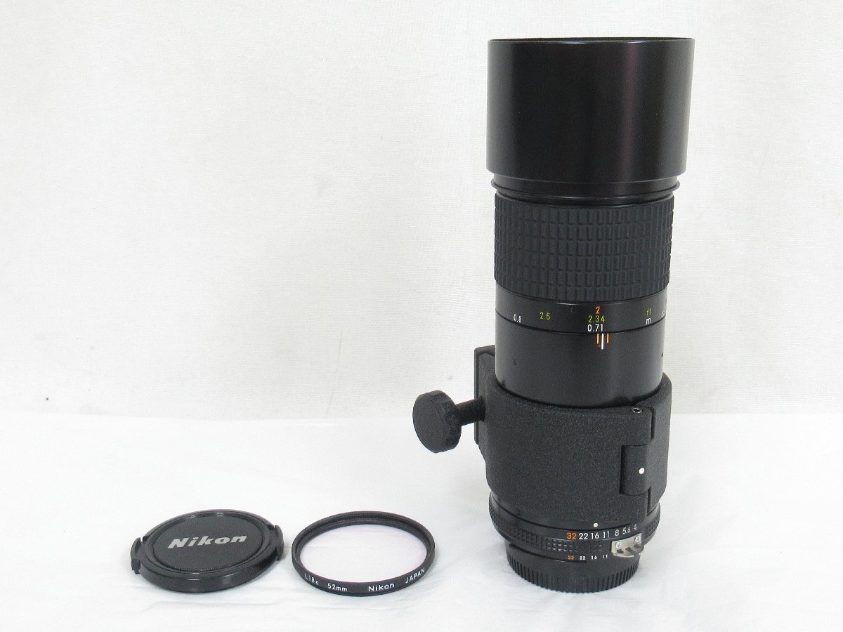 ○ 中古品 Nikon ニコン レンズ Micro-NIKKOR 200㎜ 1：4