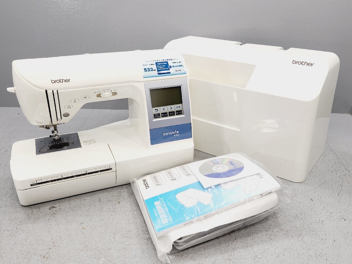 △中古品 ミシン BROTHER ブラザー innovis N150 手工芸 動作確認済み 