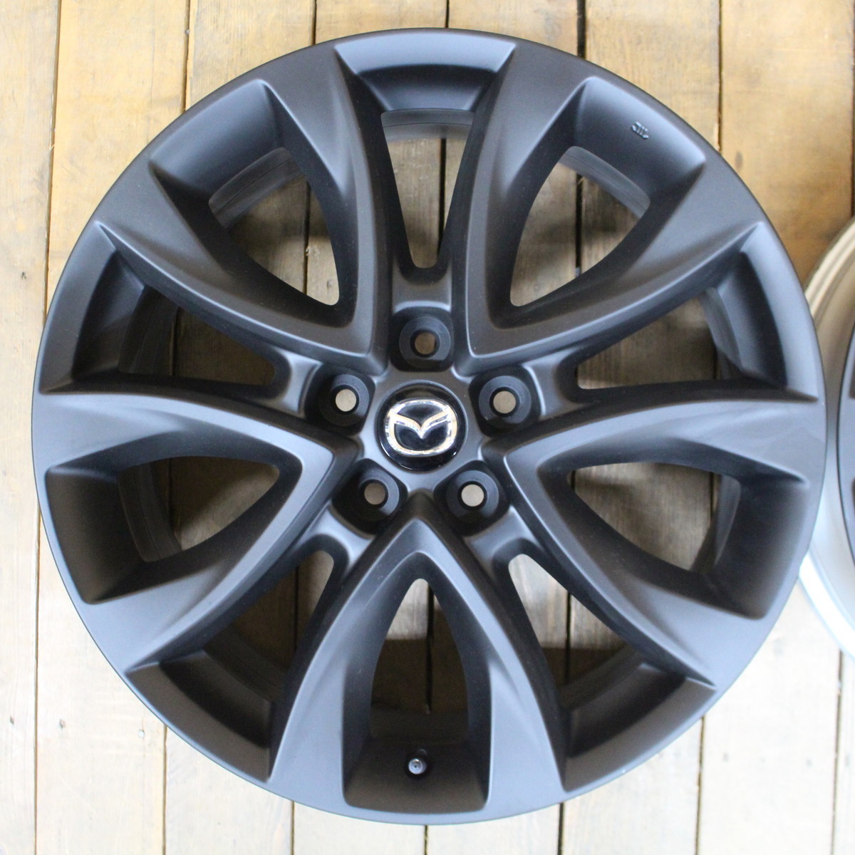 MAZDA マツダ KE系 CX-5 純正 19インチ マットブラックペイント 7J+50 