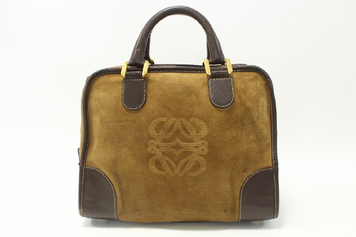1円～】ロエベ LOEWE アナグラム アマソナ32 ハンドバッグ ミニ