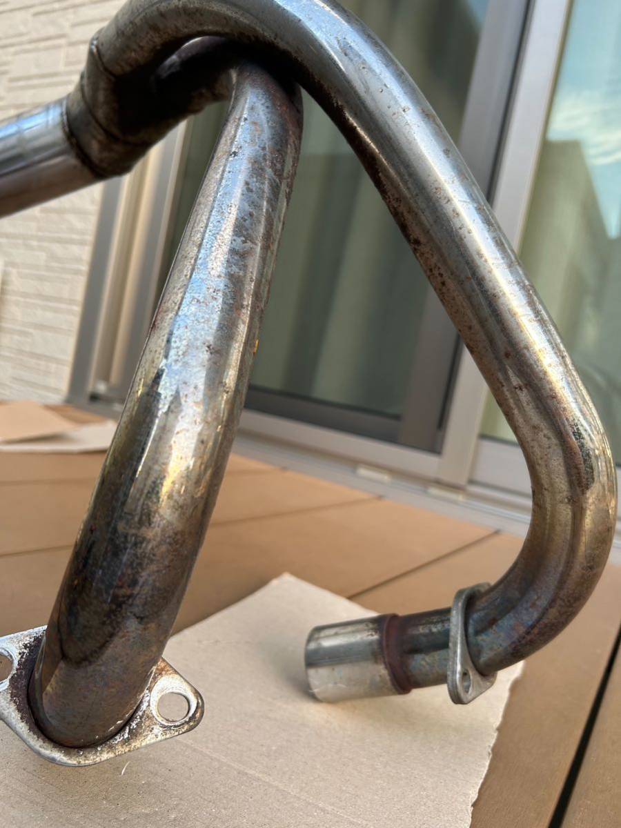 HAWK ホーク　バブ　左出しマフラー