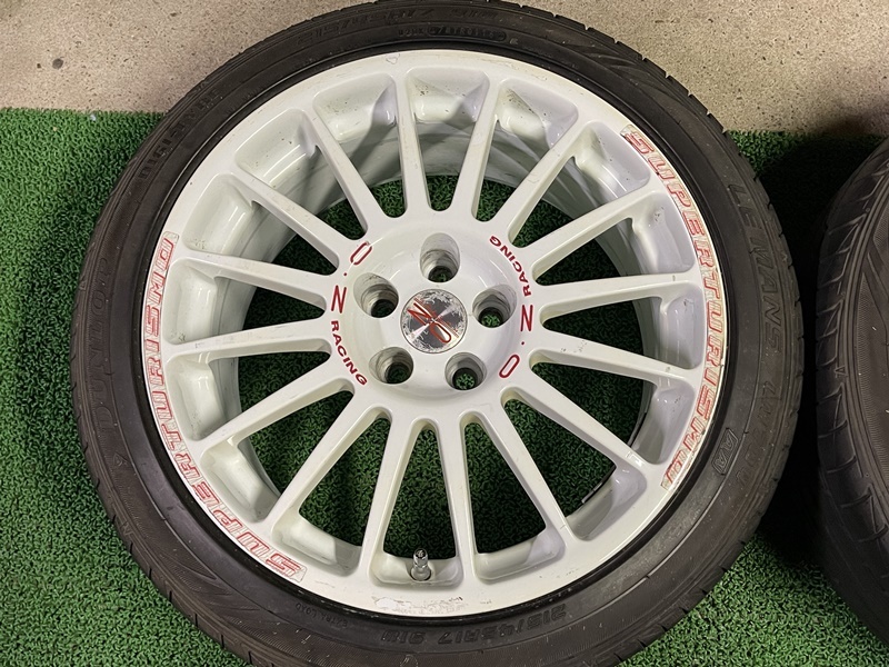 OZレーシング スーパーツーリズモ 17×8J ET＋35 PCD100 5H 4本 ルマン4 