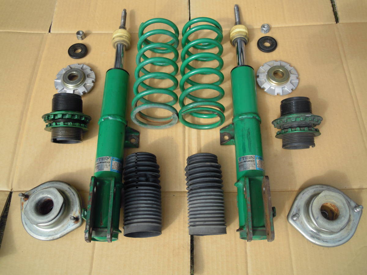 TEIN 車高調　STREET ADVANCE 調整式　ダイハツ　L175 L575 L455 LA100 フロントのみ　中古品