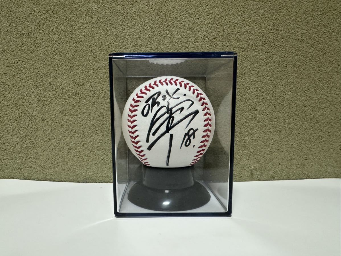 山本由伸 NPB 統一球 直筆サインボール オリックス・バファローズ オリックス・バファローズ 山本由伸 直筆サインボール NPB 統一球 未