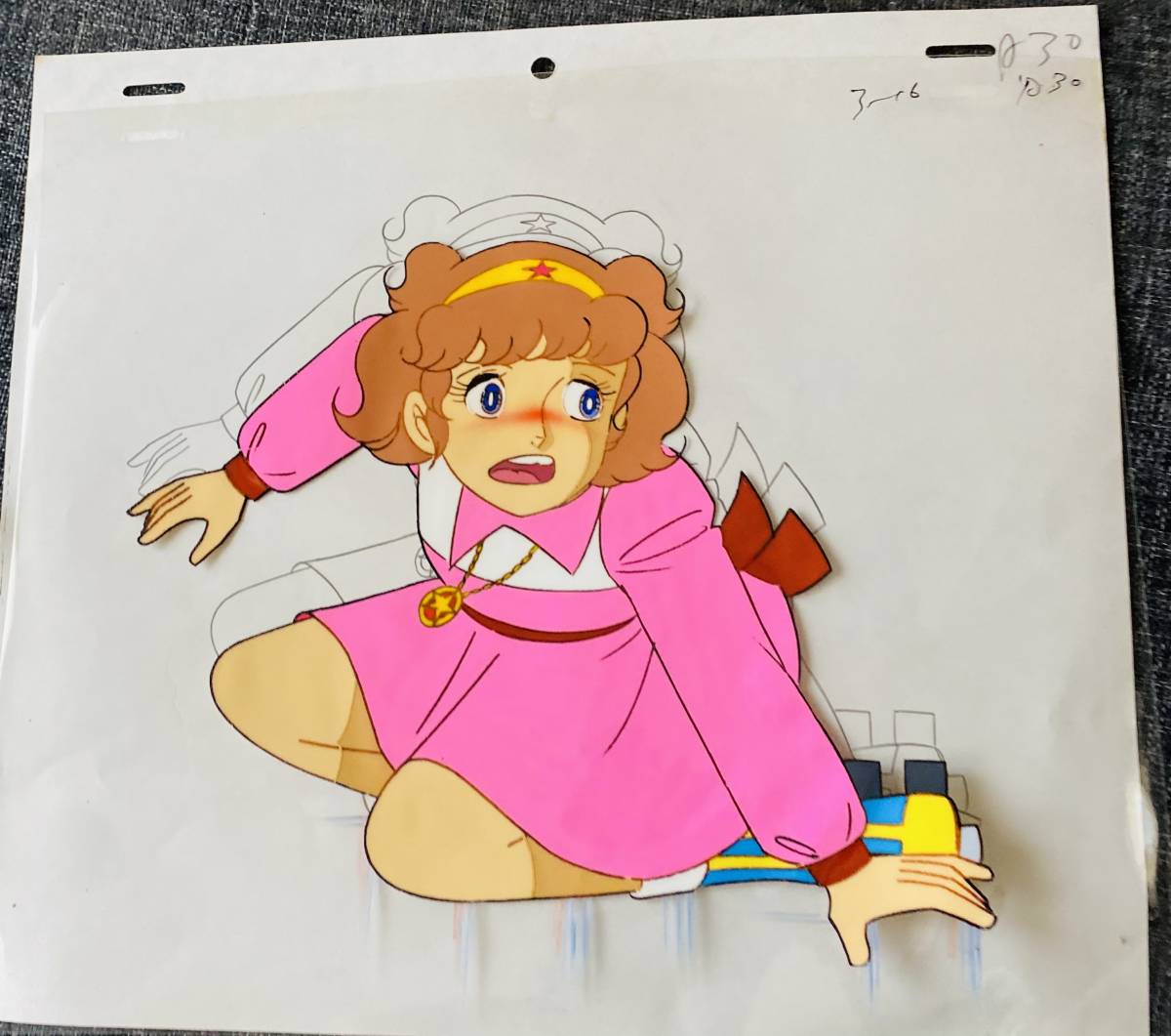 1円スタート魔法少女ララベル セル画2枚+裏紙2枚(ま行)｜売買された 