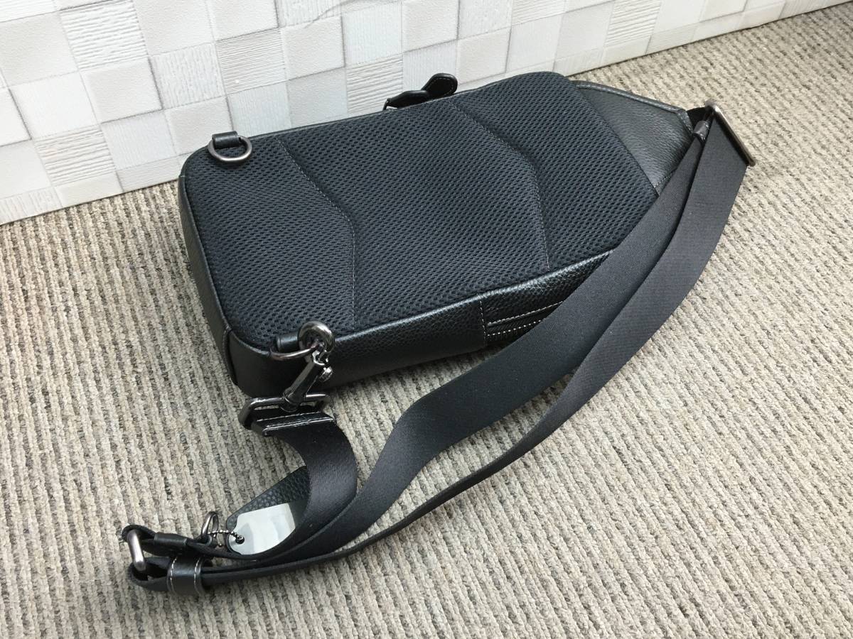 極美品】COACH サリバン シグネチャー ボディバッグ ショルダーバッグ 