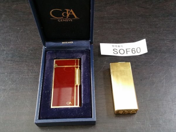 SOF60　ライター　CARAN d'ACHE カランダッシュ など　おまとめ　※着火動作未確認・現状渡し。商品説明欄に追加写真あり