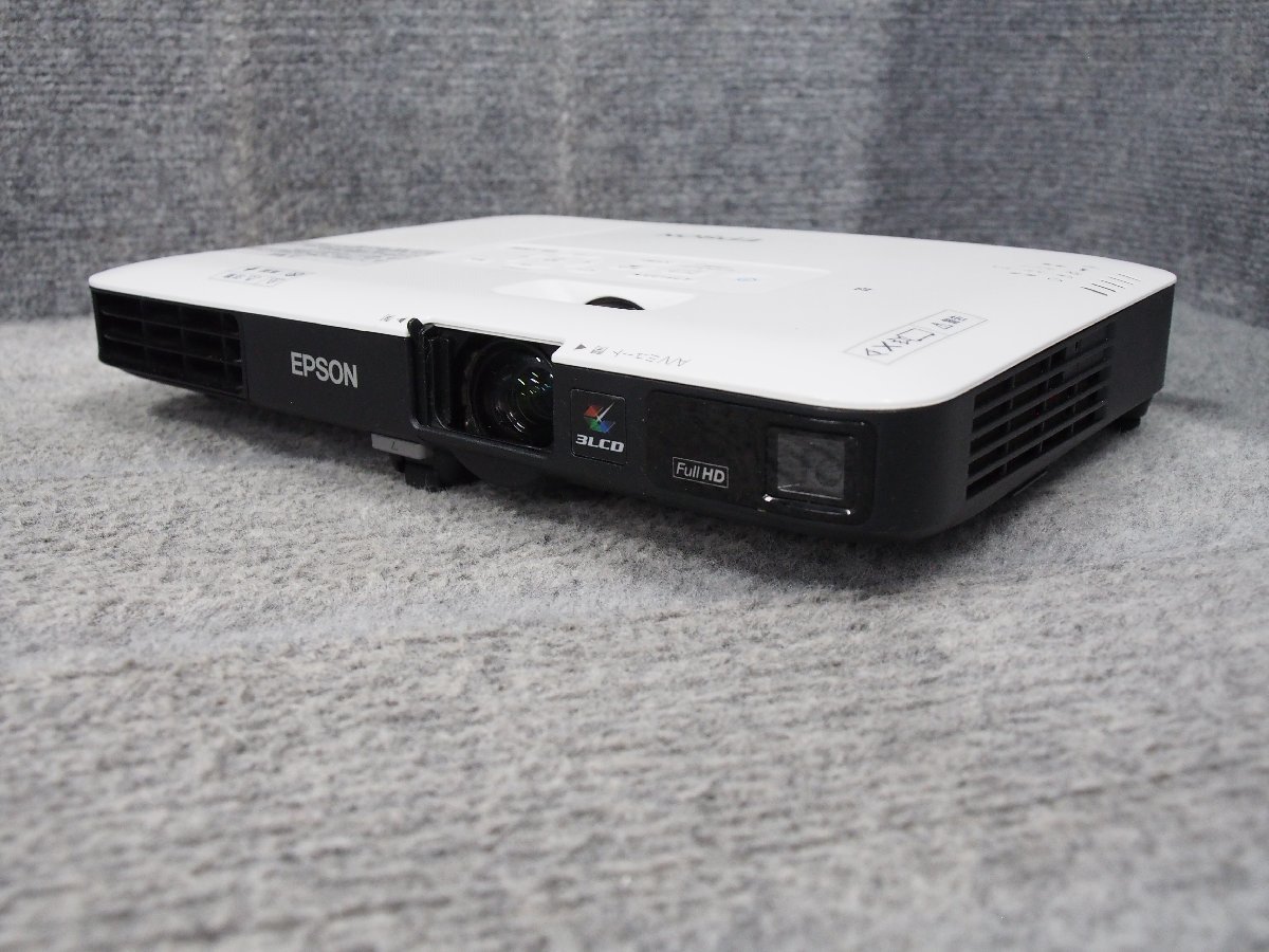 EPSON EB-1795F 3200ルーメン 使用時間0/0H ランプ暗め