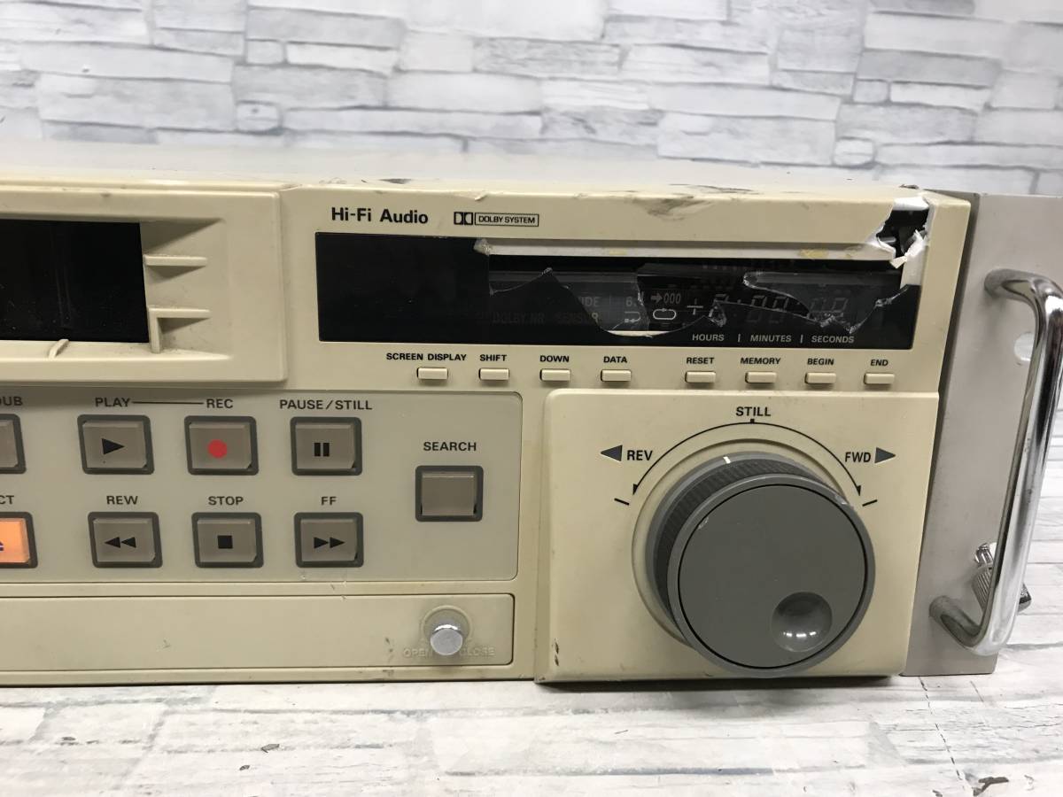 157◇Panasonic AG-7350 S-VHS パナソニック ビデオデッキ 業務用