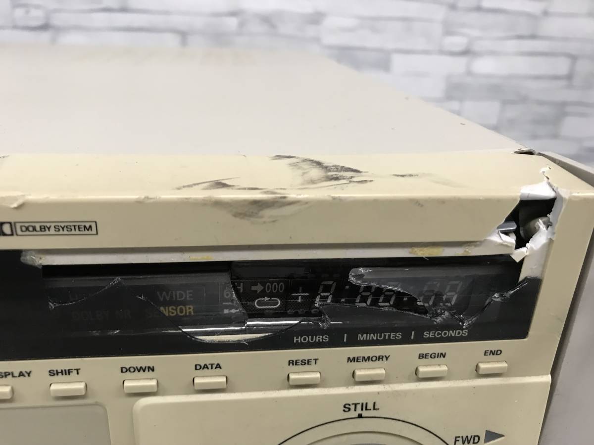 157◇Panasonic AG-7350 S-VHS パナソニック ビデオデッキ 業務用